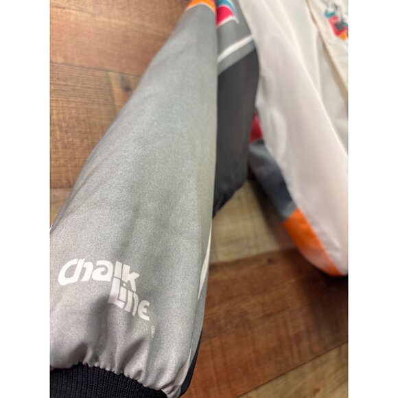 Vintage 90's San Antonio Spurs Chalk Line XL Jacket David Robinson - Picture 4 of 6